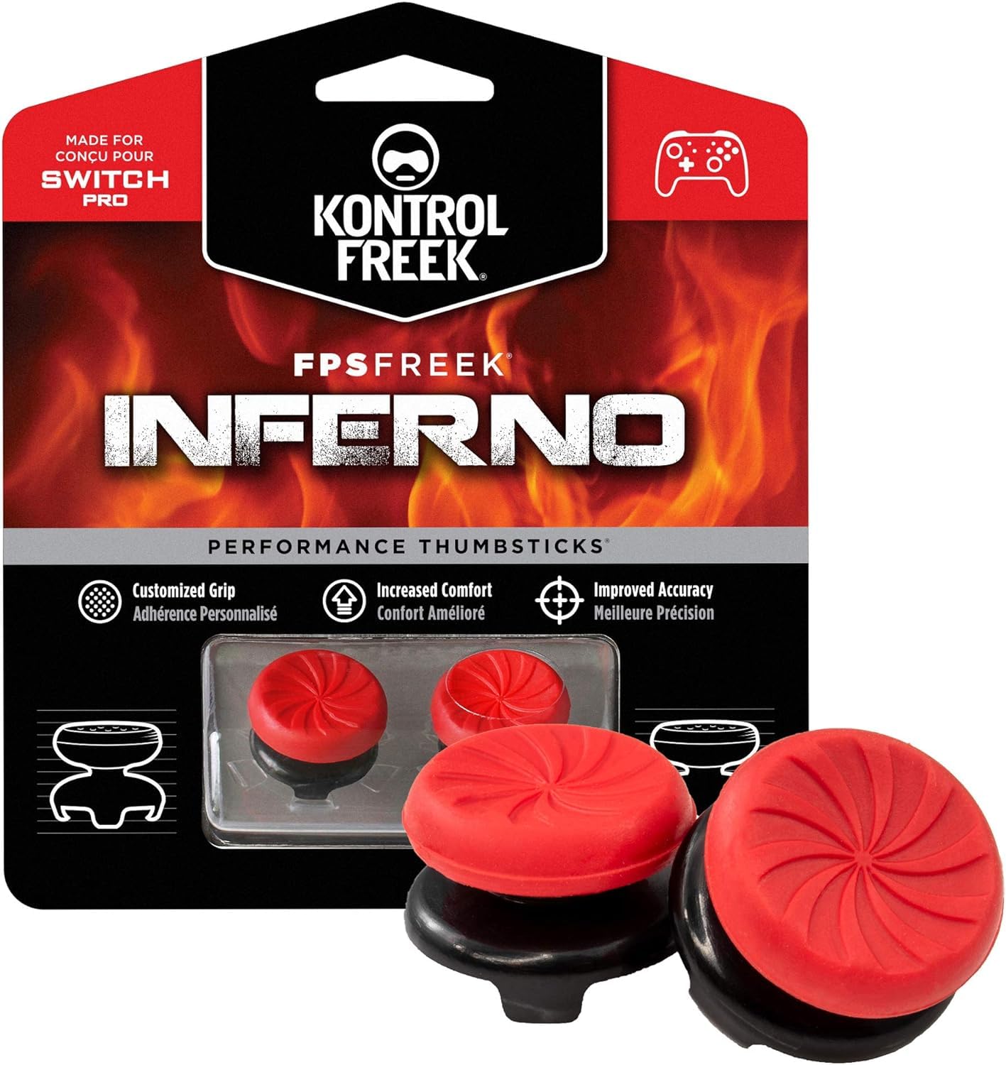 Amazon.co.jp: KontrolFreek FPS Freek Inferno Nintendo Switch